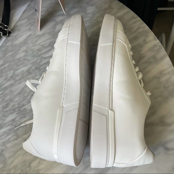 NEW ZARA WHITE CASUAL SNEAKERS - Picture 6 of 9